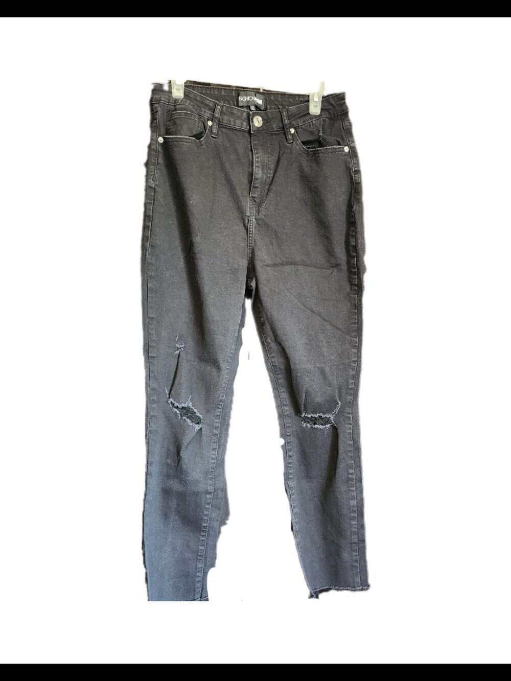 Fashion Nova Distressed Skinny Jeans